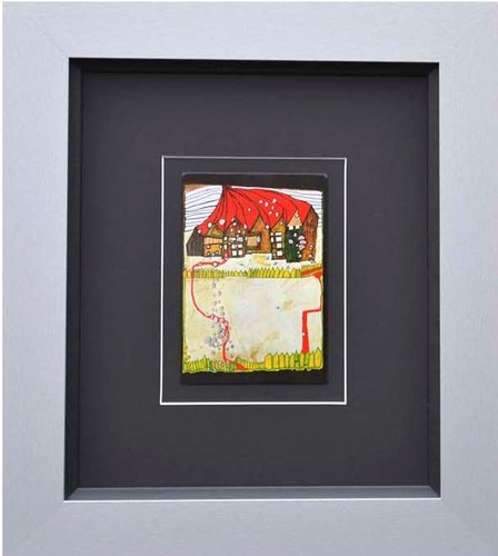 Kunstdruck hundertwasser - hundertwasser, bh