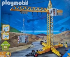 Playmobil Baukran 3262 Bitte Beschreibung beachten!