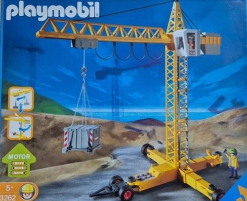 Playmobil baukran 3262 bitte - playmobil,