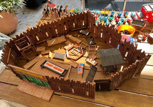 Vintage playmobil western set - playmobil,