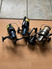 3 Stück Hochsee Angelrollen  +Ersatzspule (Norwegen, Dänemark)