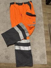 Herren Arbeitshose Warnfarbe