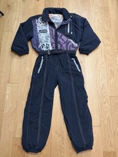 Elho Perfect Wear  Vintage Skianzug Overall Gr. 50 Ski Anzug Retro Designer