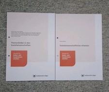 Fernuni Hagen- 2 Bücher Studienbriefe: Themenfelder in den Sozialwissenschaften 