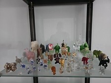 Elefanten Sammlung Figuren versch. Materialien : Holz, Porzellan, Glas, Stein