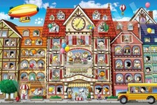 Puzzle Peanuts Snoopy Window