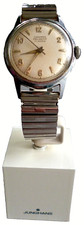 Vintage 60er Junghans Trilastic Herrenuhr Handaufzug, verchromt, läuft geht nach