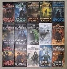 Buch: The Dresden Files 1-15, Jim Butcher, Roc Book, Text in English, 15 Bände