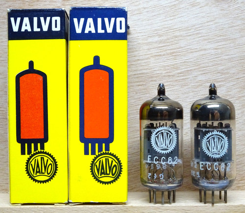 Pair valvo ecc82 mullard - |,
