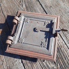 Gusseisen Ofenklappe