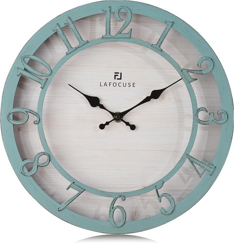 Wanduhr landhausstil 30cm - wanduhr,
