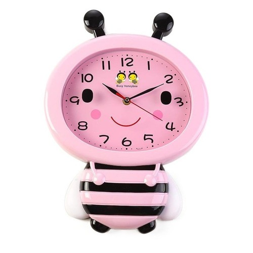 Leise wanduhr biene cartoon - leise,
