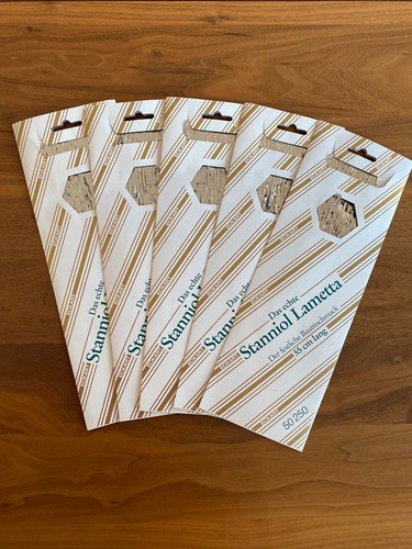 Packungen echtes stanniol - packungen,