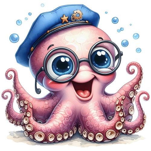 Wandtattoo aufkleber octopus - aufkleber,