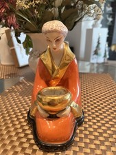 Porzellan Aladin France Geisha Figur Brule Parfum Antik Jugendstil  