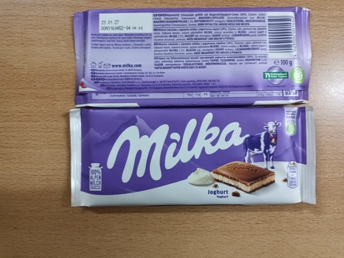 Milka schokolade joghurt - 8x,