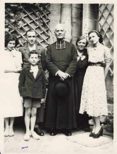 Altes foto religiosa pfarrer - altes,