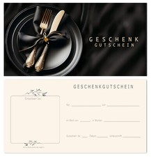 25 x Geschenkgutscheine