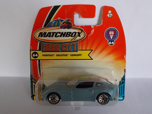 Matchbox pontiac solstice - pontiac,