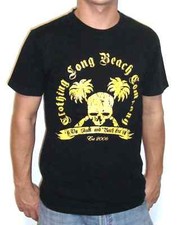 LONG BEACH "Skull-N-Beach" T-Shirt (schwarz) Streatwear