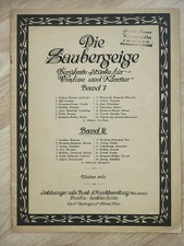 Musiknoten alt , Zaubergeige, berühmte Stücke für Violine und Klavier