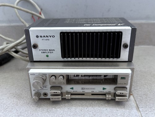 Sanyo stereo car component - car,
