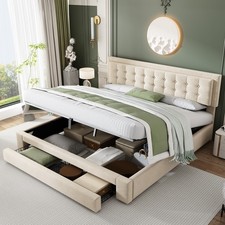 Bett Bettgestell mit Kasten