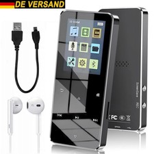 Bluetooth MP3 Player HiFi Bass Musik Spieler HD Alarm Support 16GB