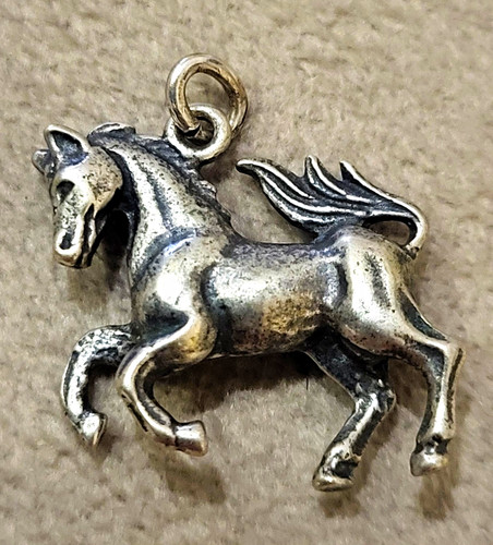 Silber anhänger charm pferd - charm,