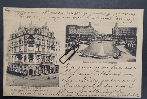 Mannheim 1909 kaufhaus - mannheim,