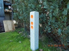 Gartensteckdose Granit Stele