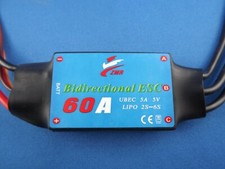 Fahrtregler 60A, Vor- und