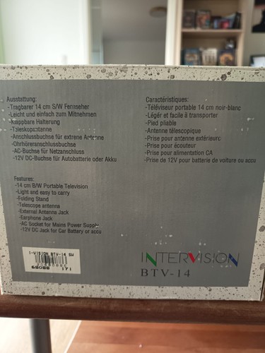 Intervision btv mini crt - mini,