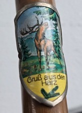 Antiker Alpen Wanderstock -