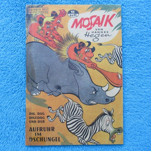 Mosaik digedags aufruhr - digedags, nr