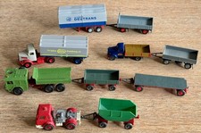 H0, Konvolut LKW, Zugmaschinen, Auflieger und Anhänger