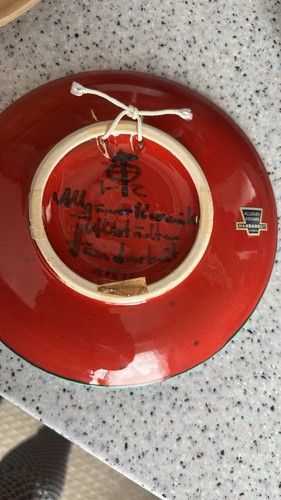 Vintage wandteller allgäuer - wandteller,