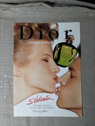 Werbepapier parfum ad - parfum.,