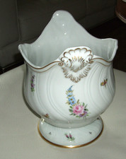 Edeler Topf / Vase mit Handmalerei - Licht Thüringen - 24 x 21 cm unbeschädigt