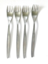 WMF,  4 Menuegabeln, Stockholm. Cromargan.