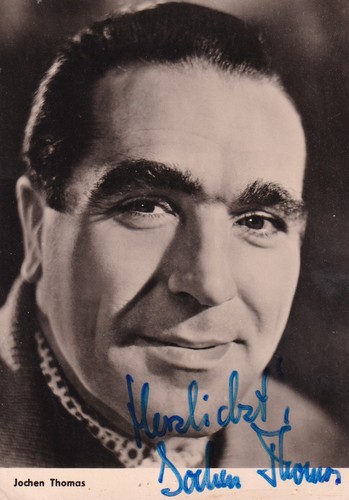 Autogramm jochen thomas - thomas,