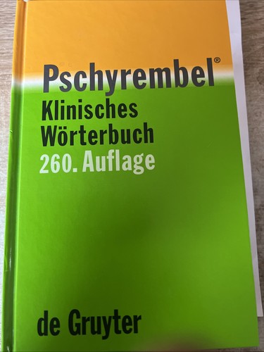 Pschyrembel klinisches - pschyrembel®,