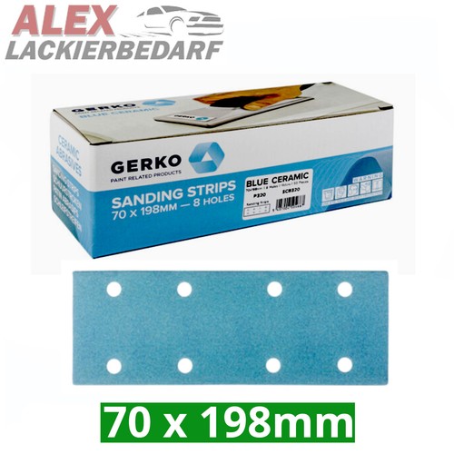 50x p120 gerko schleifstreifen - 50x,