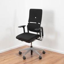 Steelcase "Please" Bürodrehstuhl Stoff schwarz - Synchronmechanik LTC²