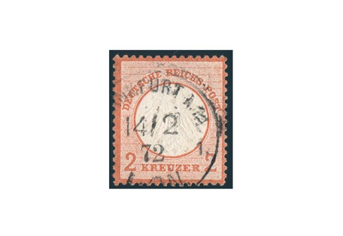 Briefmarke deutsches reich - briefmarke,