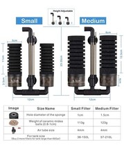 hygger Doppel Schwammfilter