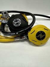 Atemregler Aqualung Cousteau Mit Octopus U. Inflatorschlauch 