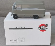 Dingler Mercedes Kastenwagen MB 319, grau, 1:32, Spur 1