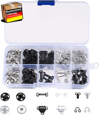 100 Stück Druckknöpfe Haken