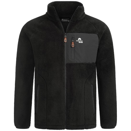 Herren sherpa fleecejacke - herren,